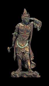 重要文化財　十二神将立像のうち戌神
鎌倉時代・13世紀
東京国立博物館蔵